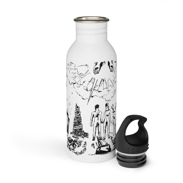 Genesis Water Bottle Black & White