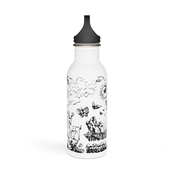 Genesis Water Bottle Black & White